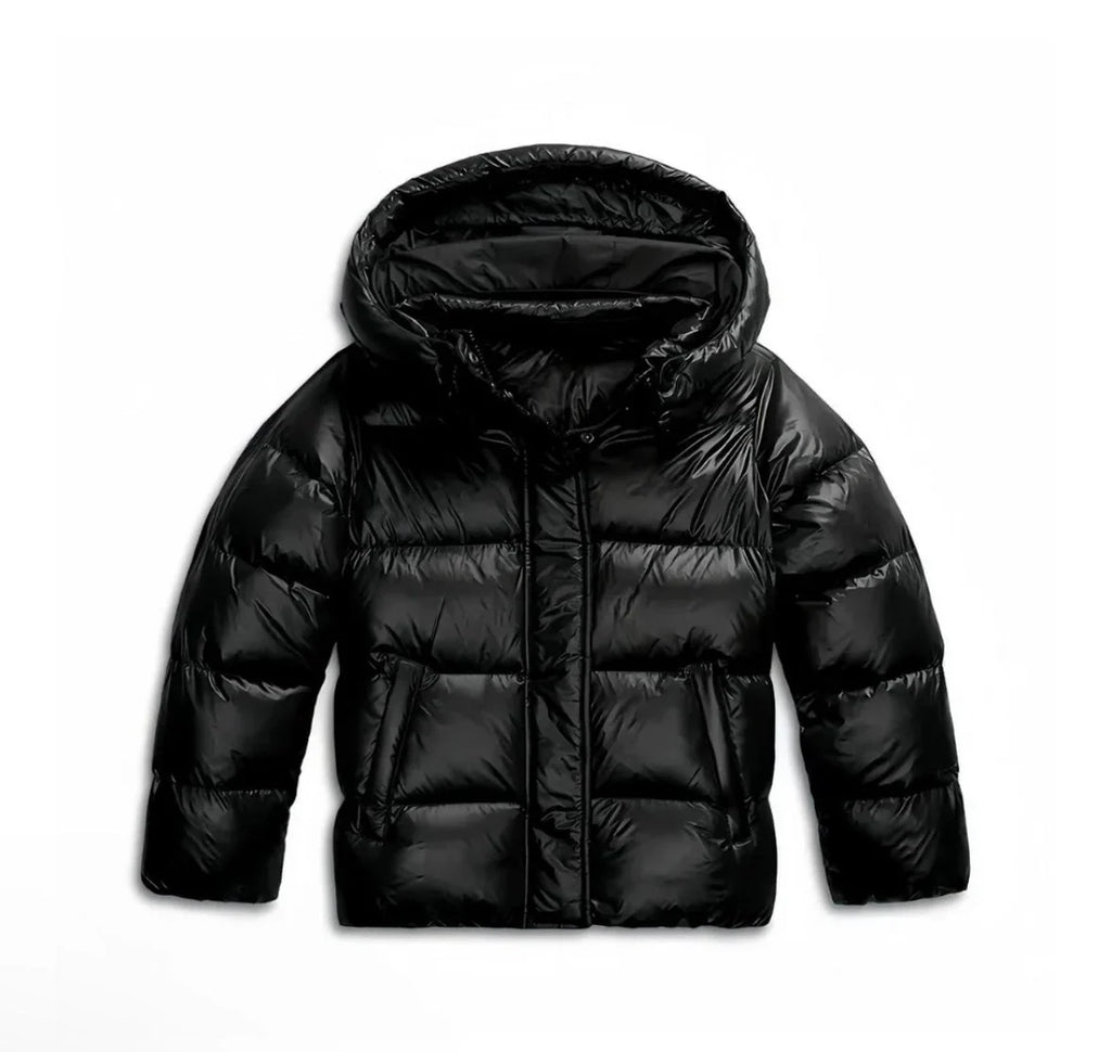 Women's Hooded Short Quilted Puffer Jacket
