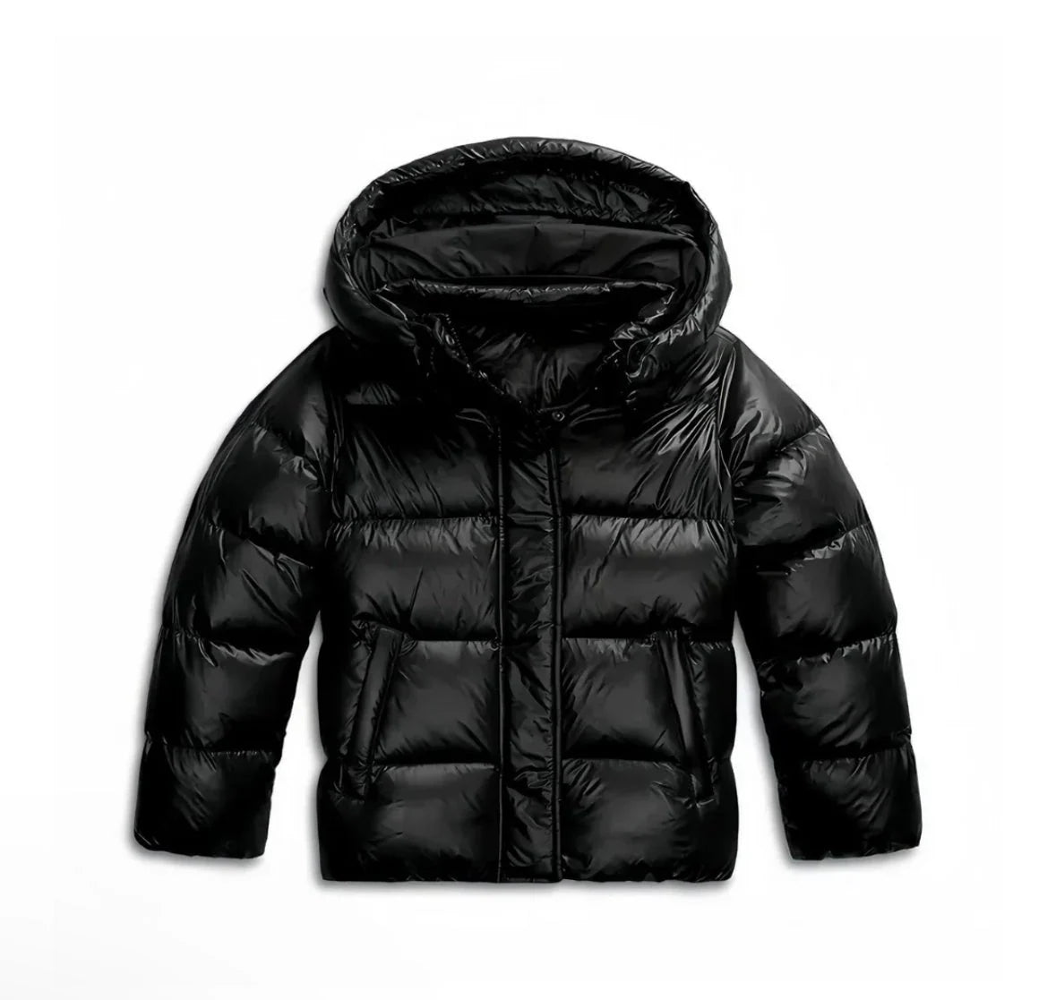Women's Hooded Short Quilted Puffer Jacket