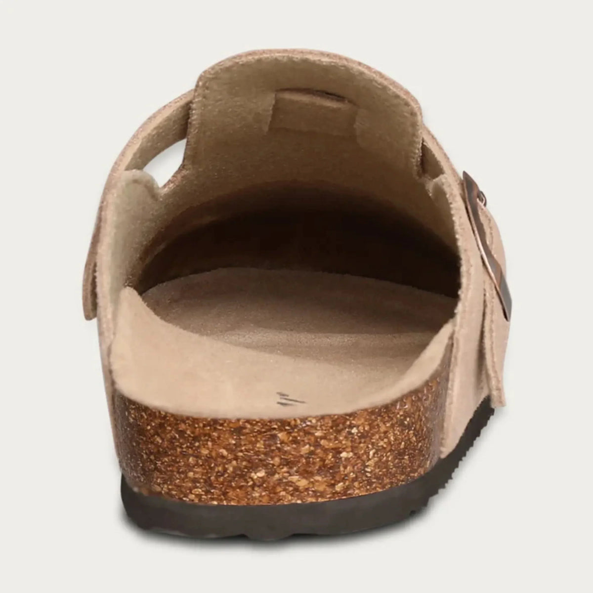 Men's Casual Slip-On Clogs with Buckle Strap