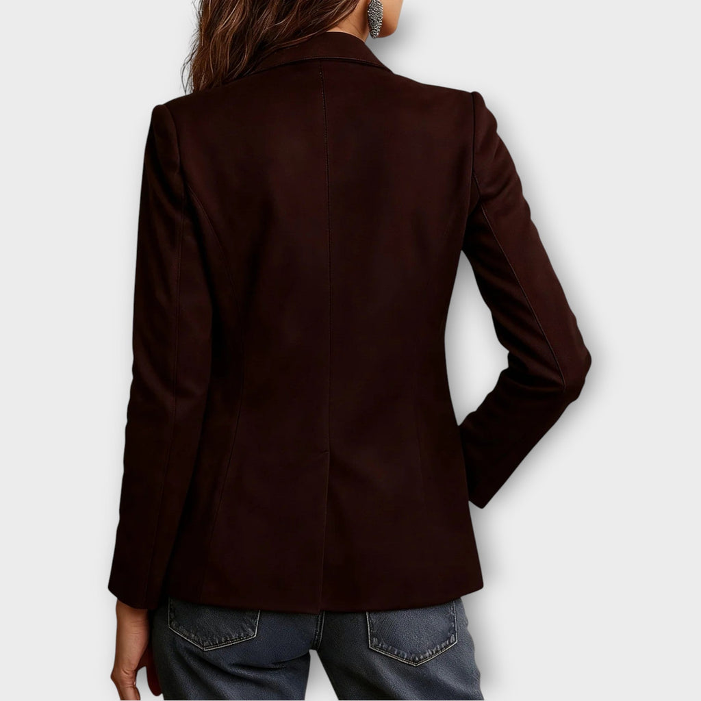 Women’s Vintage Blazer with Button Front
