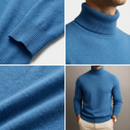 Men's Classic Knit Turtleneck Sweater