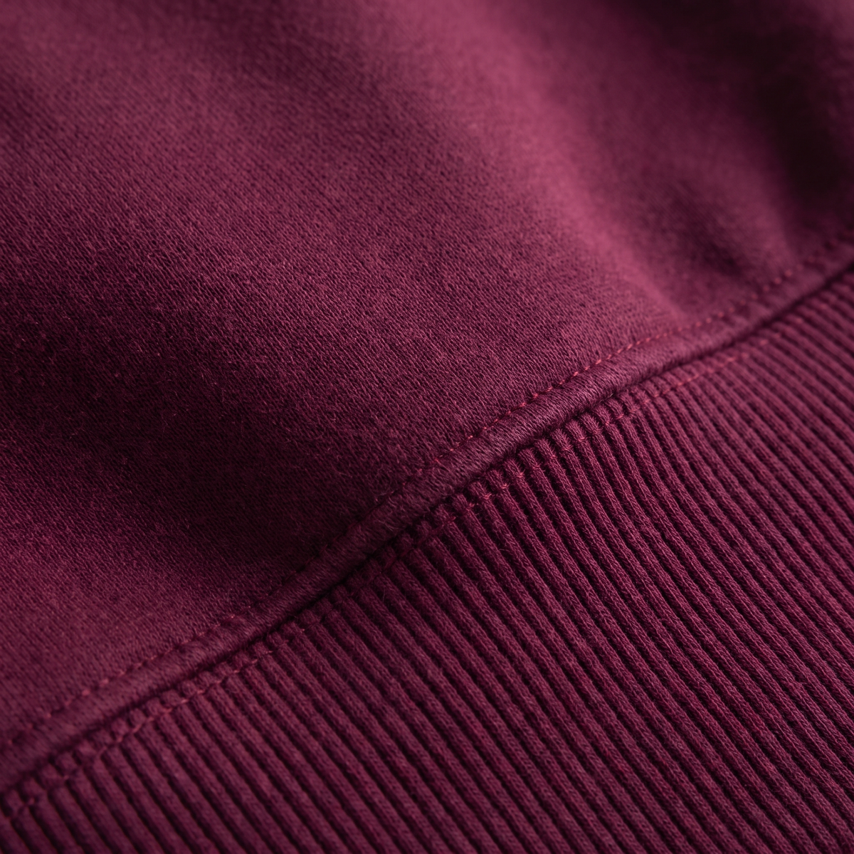 Men's Quarter-Zip Pullover with Stand Collar