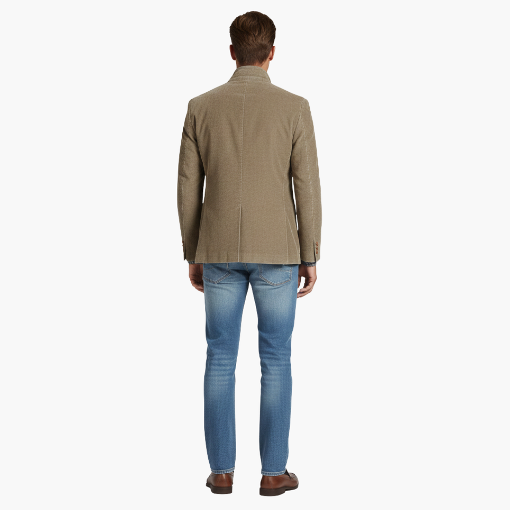 Men’s Casual Blazer with Notch Lapels
