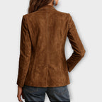 Women’s Vintage Blazer with Button Front