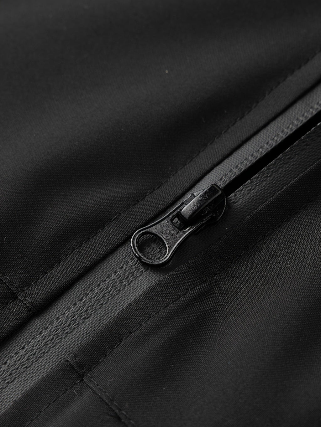 Men's Hooded Colorblock Zip-Up Jacket