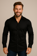Men's Long Sleeve Button Down Dress Shirt