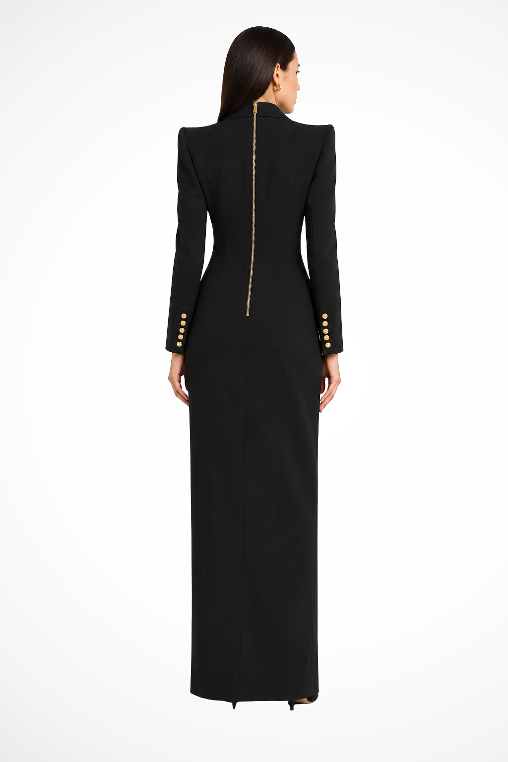Women’s Double-Breasted Maxi Blazer Dress