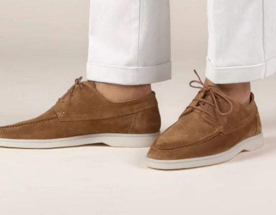 Men's Moc-Toe Derby Dress Shoes