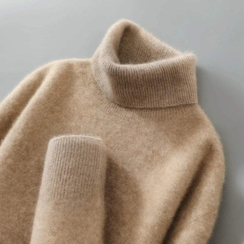 Women's Soft-Look Knit Turtleneck Sweater