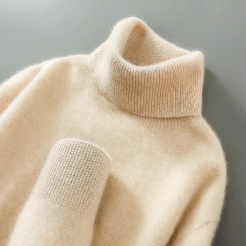 Women's Soft-Look Knit Turtleneck Sweater