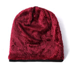 Men's Fleece-Lined Slouchy Knit Beanie