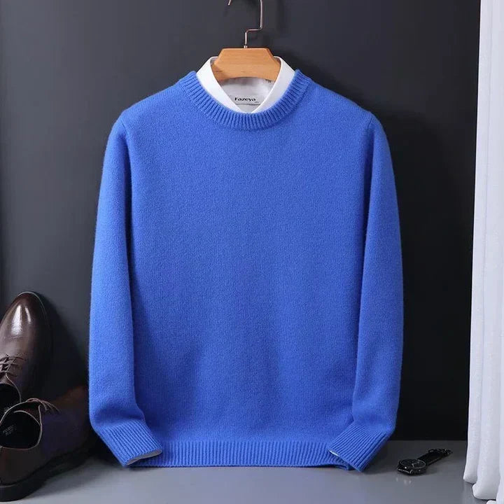 Men's Classic Crewneck Knit Sweater