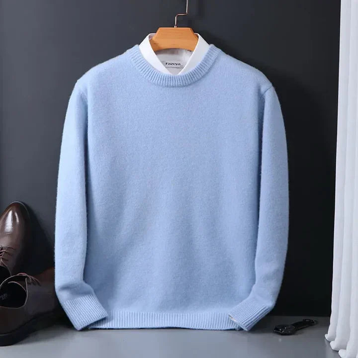 Men's Classic Crewneck Knit Sweater