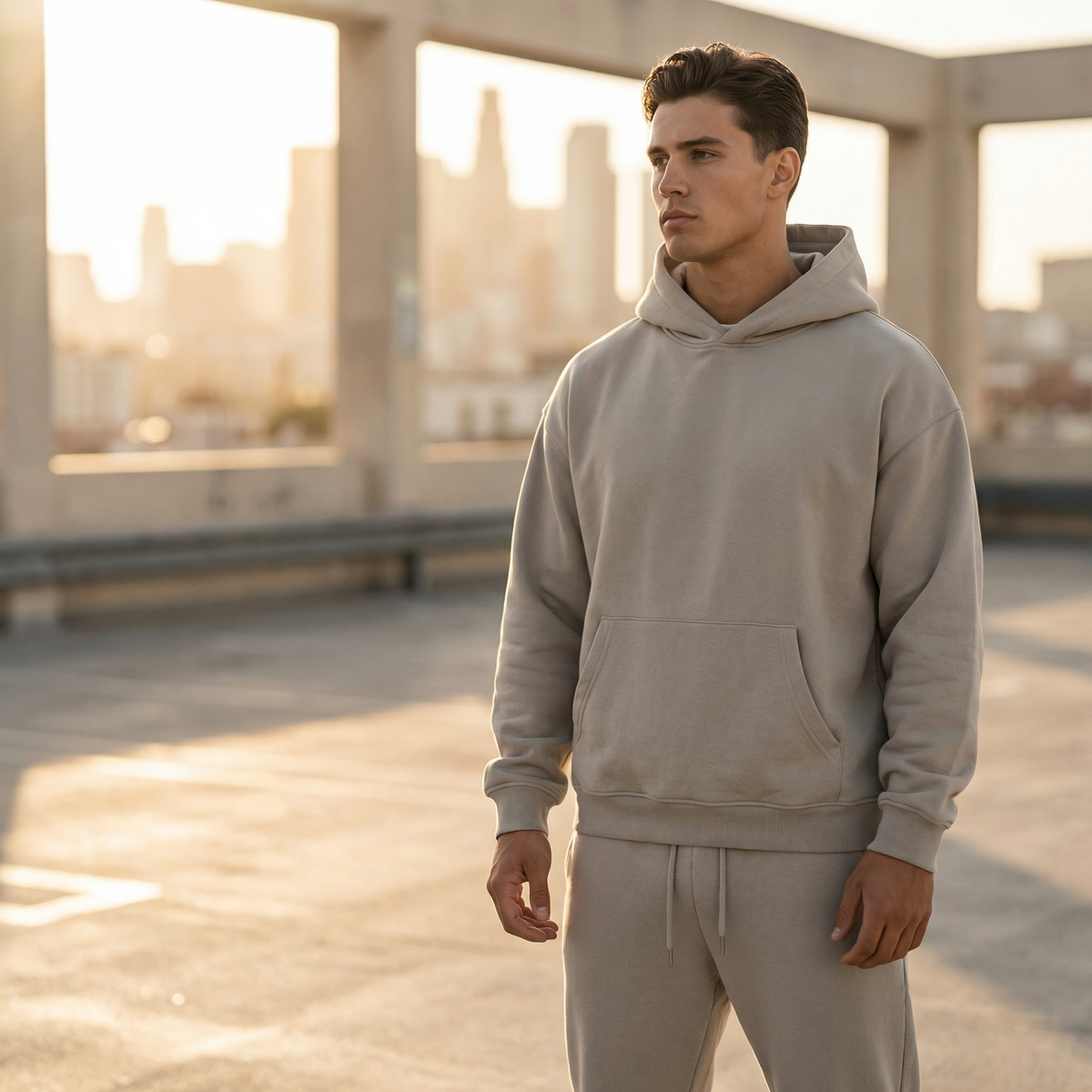 Men's Two-Piece Hoodie and Jogger Set