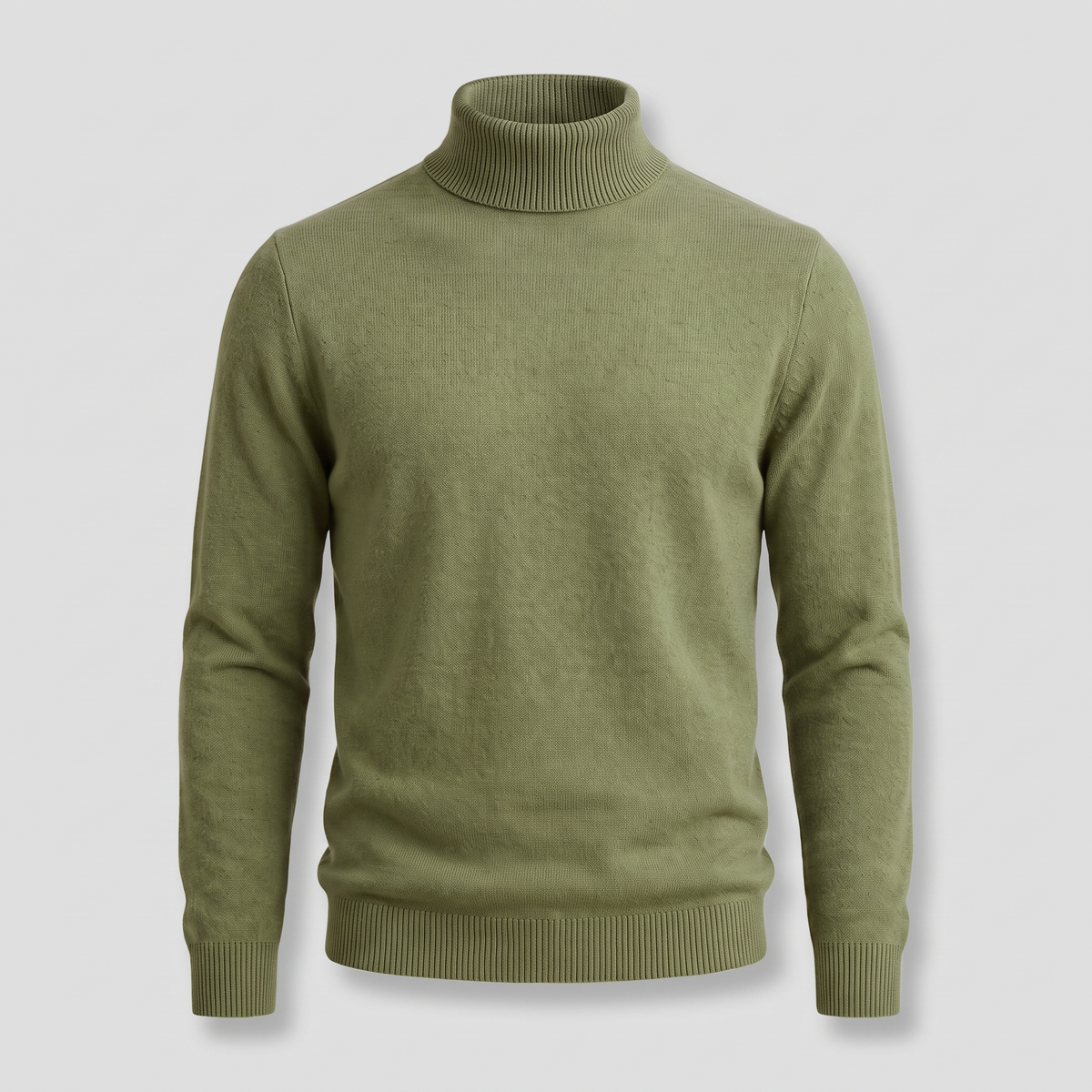 Men's Classic Knit Turtleneck Sweater