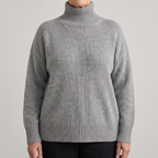 Women's Oversized Knit Turtleneck Sweater