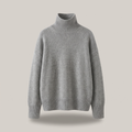 Women's Oversized Knit Turtleneck Sweater