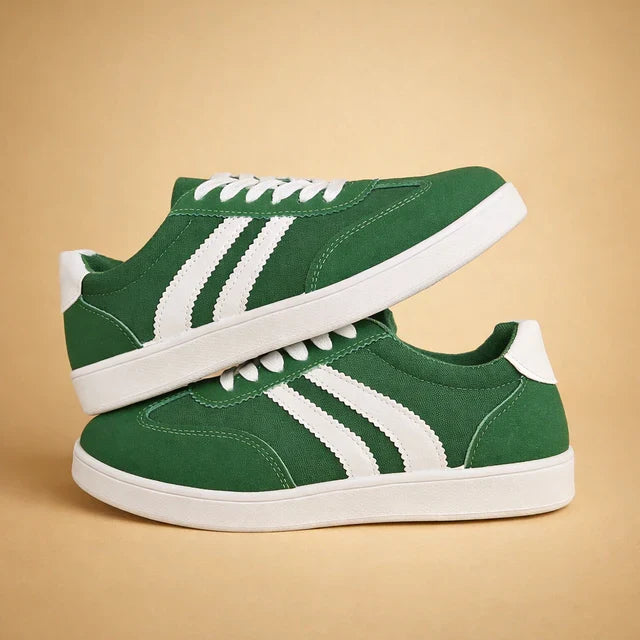 Women's Retro Low Top Lace-Up Sneakers